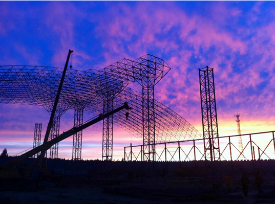 五大连池网架工程结构