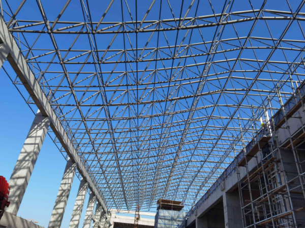 五大连池网架加工工艺如何保证质量？