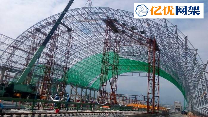 五大连池干煤棚网架