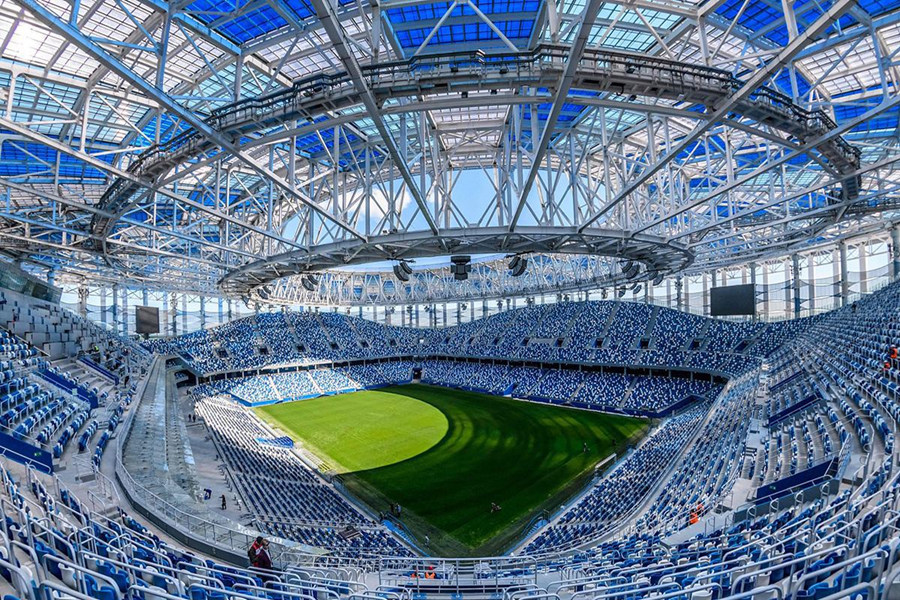 五大连池篮球场网架案例